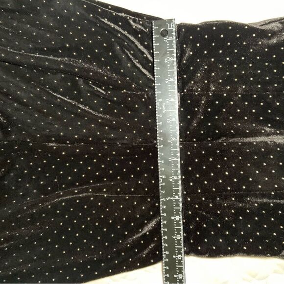 Sz P Small Amanda Uprichard black and gold stud velvet jumpsuit - Picture 8 of 12